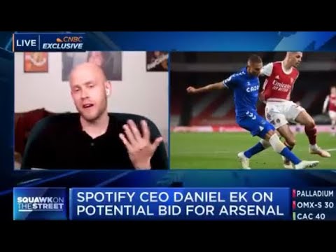 Daniel Ek's interview on buying Arsenal & Kroenke not selling statement and the next steps