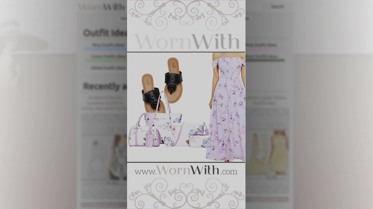 Summer Purple Budget-Friendly Outfit Idea Budget-Friendly Purple Outfit Idea For Summer