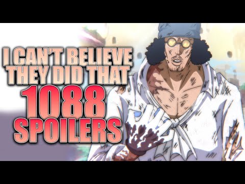 I CAN'T BELIEVE THEY DID THAT / One Piece Chapter 1088 Spoilers