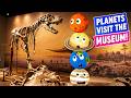 The Solar System Planets Visit A Museum Learning About Space And Earth