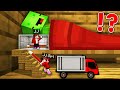 JJ Family Survive INSIDE Mikey S BED 100 DAYS Minecraft Maizen