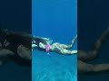 shes an underwater superhero! #shorts