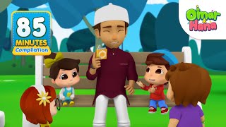 Download lagu Omar & Hana English 85 Minutes (No Instruments) | Islamic Series & Songs For Kids mp3