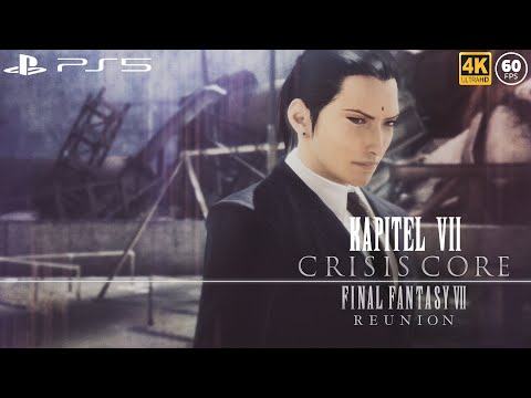 Crisis Core: Final Fantasy VII Reunion I Kapitel 7: Einen Blumenwagen für Aerith bauen [4K] [PS5]