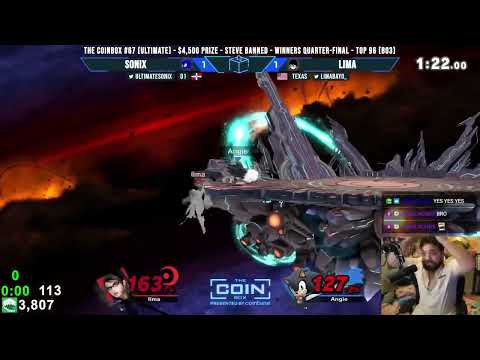 Lima and Sonix have an OFFSTAGE BATTLE