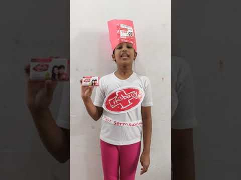 Advertisement for lifebuoy soap fancy dress.  For Grade 3