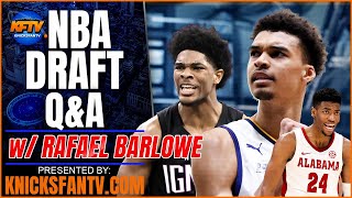 NBA Draft Q&amp;A w/ NBA Big Board&#39;s Rafael Barlowe | Call In Show