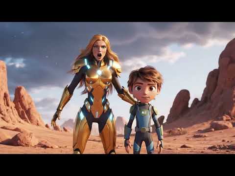 Heroes vs Magnetic Behemoth! 💥 Save Mars from Chaos! | Full Sci-Fi Animation