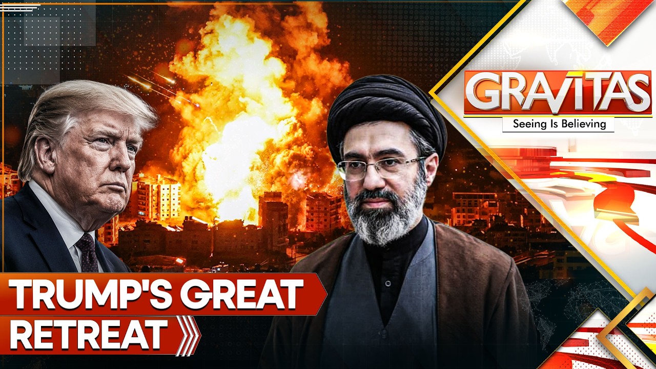 LIVE: Trump's Great Retreat From Bombing Iran to Stone Age to Porous Sanctions | GRAVITAS