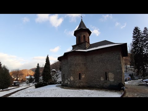 Mănăstirea Prislop, ianuarie 2021