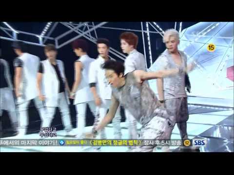HD 120708 Super Junior - Sexy, Free & Single (Inkigayo_Comeback Stage)