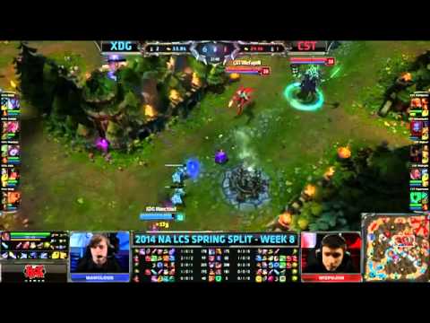 XDG vs Team Coast | XDG vs CST | Season 4 NA LCS Spring Split W8D2 [HQ]