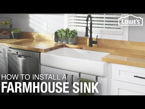 image-What is the point of a farmhouse sink?