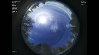 2026-04-27 All sky camera capture from Poiana Rusca Mountains, Romania