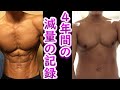 【ダイエット】毎年大会に出るために記録していた4年間の減量記録をまとめて公開！減量末期の顔にご注目！