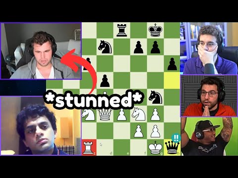 Nihal Sarin Channeling Mikhail Tal for 10 Minutes Straight