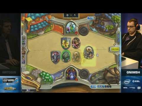 Hearthstone IEM FINAL - Artosis vs. Gnimsh 1/2
