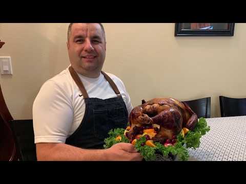 Curcan la smoker(smoked turkey)de la ceva bunișor la Disc