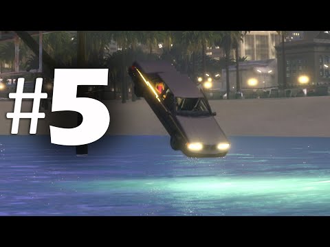 GTA San Andreas Definitive Edition #5 - Ocean Splash Cars Leaning! PS5 Remastered