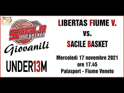 UNDER 13 - 17 novembre 2021: Libertas Fiume V. vs. Sacile Basket - 1° giornata andata - 2° tempo