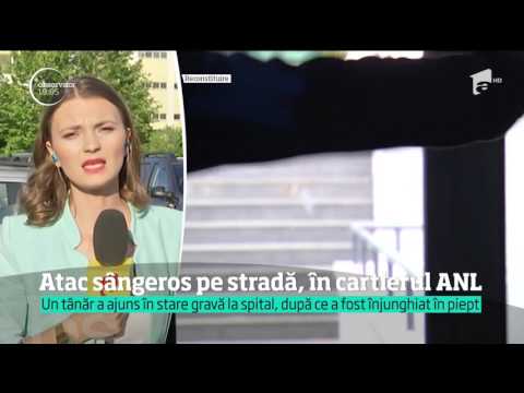 Atac sângeros pe stradă, în cartierul ANL din Capitală! Un tânăr a fost înjunghiat în piept