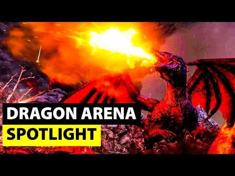 Ark Survival Evolved: Spotlight Dragon Arena | Dilplodocus | Leech Patch-Update 242 | German