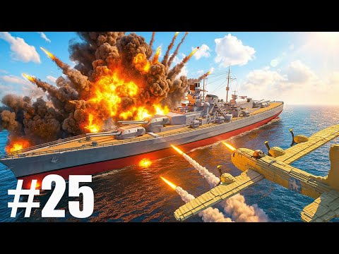 Warplane vs IJN Tosa Free Model (1920 Japanese Battleship) | Teardown