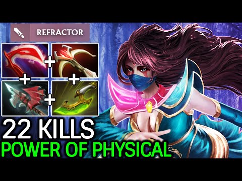 Show Power of Physical – Yatoro Templar Assassin 22 Kills Dota 2