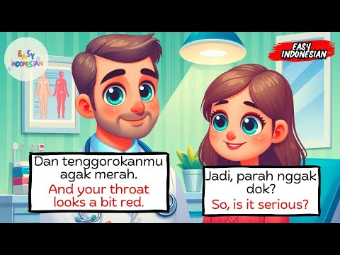 Indonesian Conversation Practice | Talking About Sickness and Symptoms