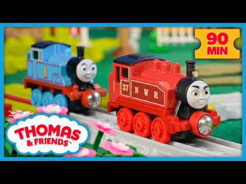 Rosie Helps Thomas See the Bright Colors! | Thomas & Friends: Watch Out Thomas! | 90 Minutes! - Kids TV Series, Kingdom Kids Zone - Thomas & Friends