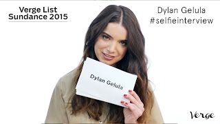 Dylan Gelula #selfieinterview - Verge List: Sundance 2016 video
