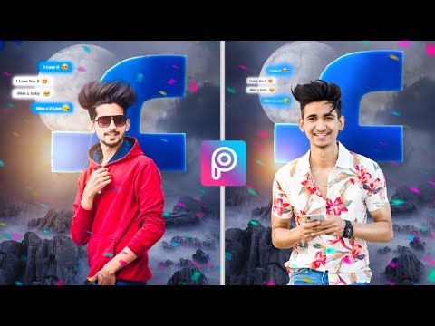 Trending Facebook Concept | PicsArt Tutorial 2022 | Creative FB Effect Photo Editing | RTWORLD