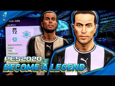 THE START! | PES 2020 Become A Legend w/Newcastle United! | Episode #1