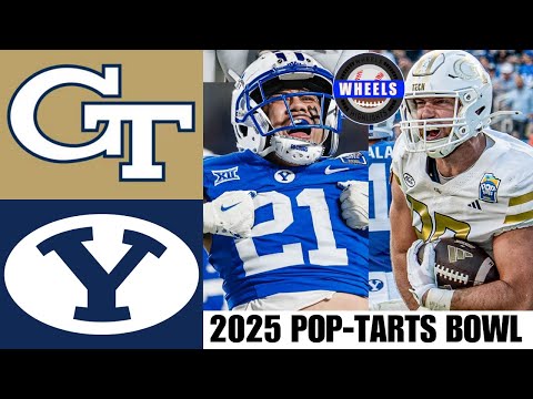 #12 BYU vs #22 Georgia Tech (AMAZING GAME!) | Pop Tarts Bowl | 2025 College Football Highlights