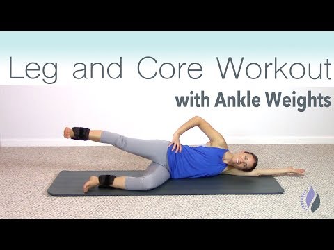 Ankle Weight Workout | Leg and Core Workout