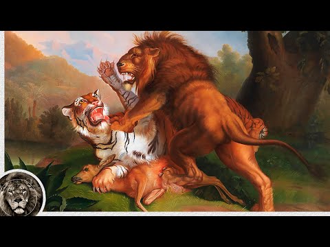 Lion vs Tiger / 13 Crazy Battles in History