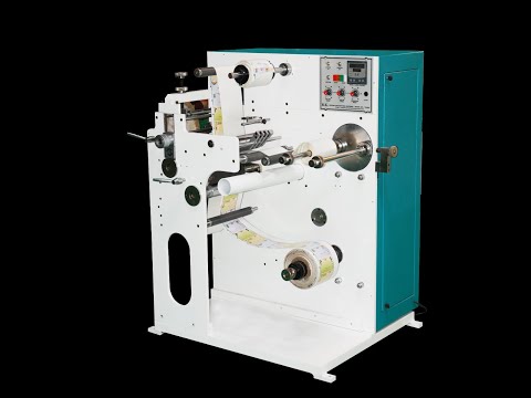 Plain Barcode Label Die Cutting Machine