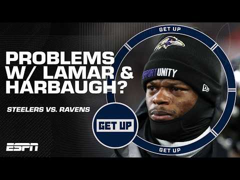 Is John Harbaugh GONE? 😳 'Lamar dropped the breadcrumbs on how he REALLY feels!' - D-Wood | Get Up