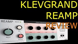 Video thumbnail for Klevgrand Reamp Review (Tape & Tube Saturation Plugin) by RealHomeRecording.com