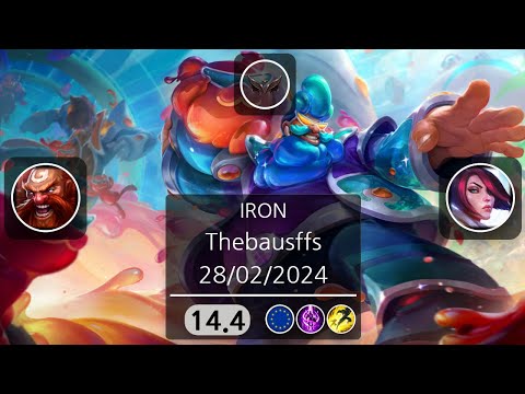 Thebausffs | Gragas VS Fiora | FULL GAME | 28/02/2024