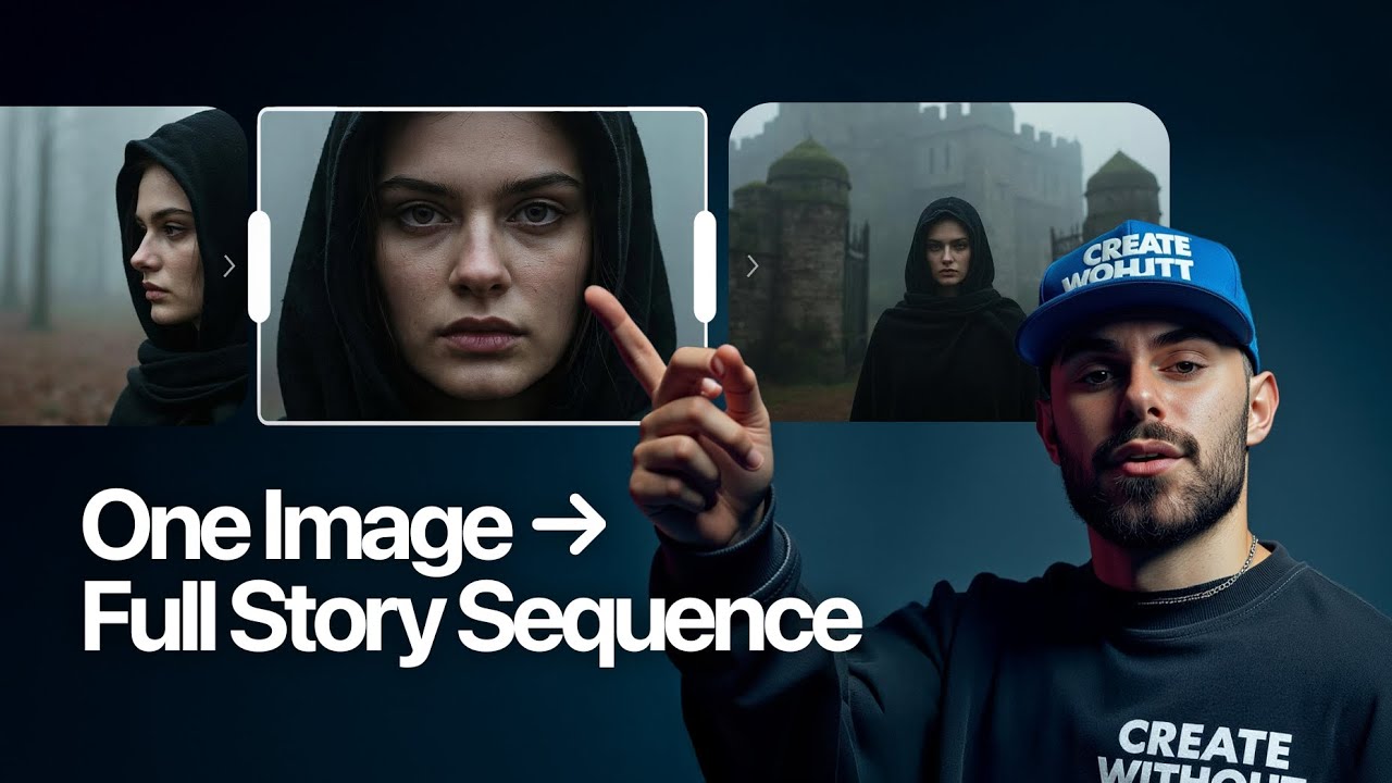 Create Seamless AI Films from One Image (Consistent Characters & Backgrounds)