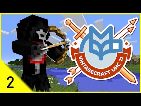 Minecraft UHC: VintageCraft S11 EP2 - Mine!  Mine Everything!