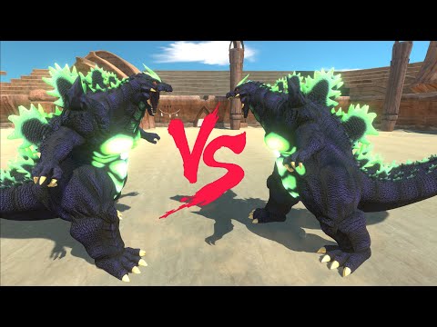 REAL SUPER GODZILLA FAKE WAR  - Animal Revolt Battle Simulator
