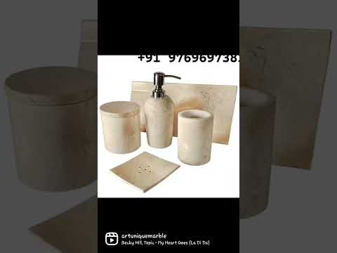 Italian Marble Bath Accessories