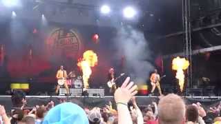 Haloo Helsinki - Huuda! LIVE @ Ilosaarirock, Joensuu, Finland 19.7.2015