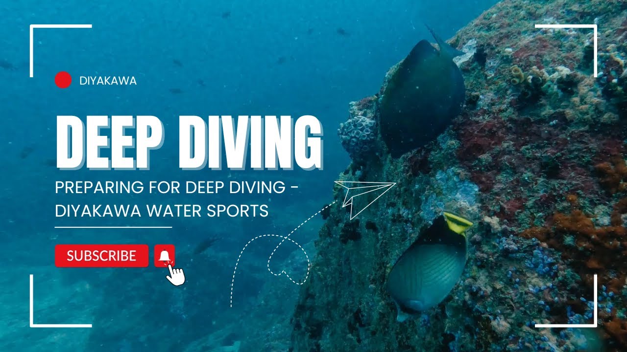 Experience deep diving at Diyakawa Water Sports Centre.