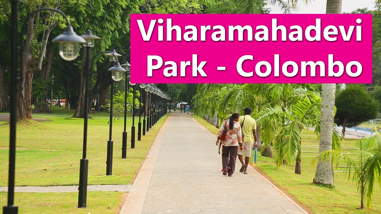 Discover a captivating glimpse of Viharamahadevi Park.