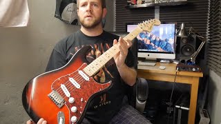 Video thumbnail for Squier by Fender Standard Stratocaster Antique Burst | Review Demo by The Guitar Manifesto