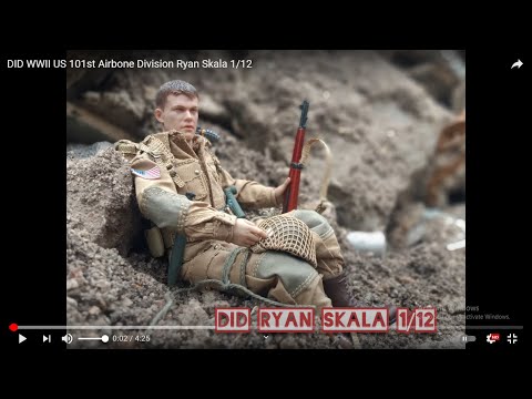 DID WWII US 101st Airbone Division Ryan Skala 1/12