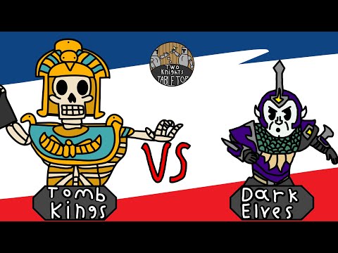 Tomb Kings Can in Fact NOT Pick up The Ball… (Dark Elves VS Tomb Kings) Sevens Ruleset